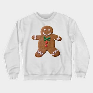 Happy Gingerbread Man Crewneck Sweatshirt